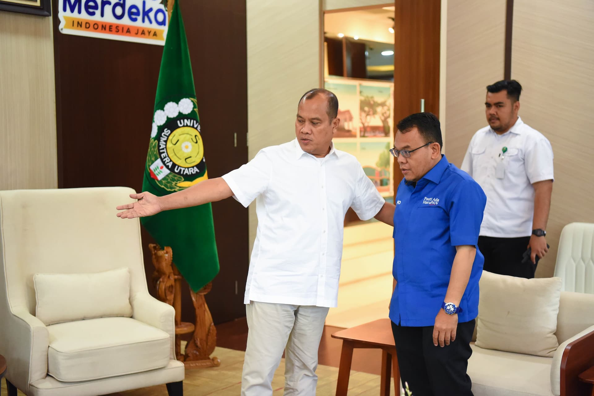 USU Receives Audience from Chairman of PAN Faction