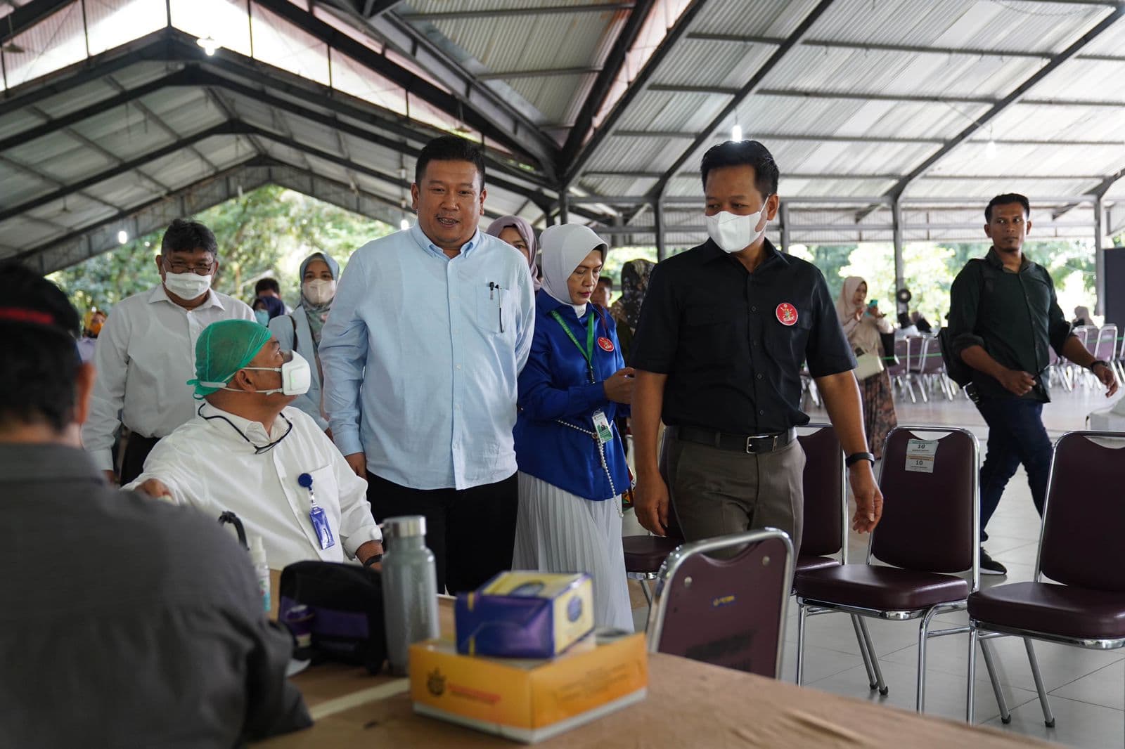 USU Rector Reviews USU Freshmen TB Screening